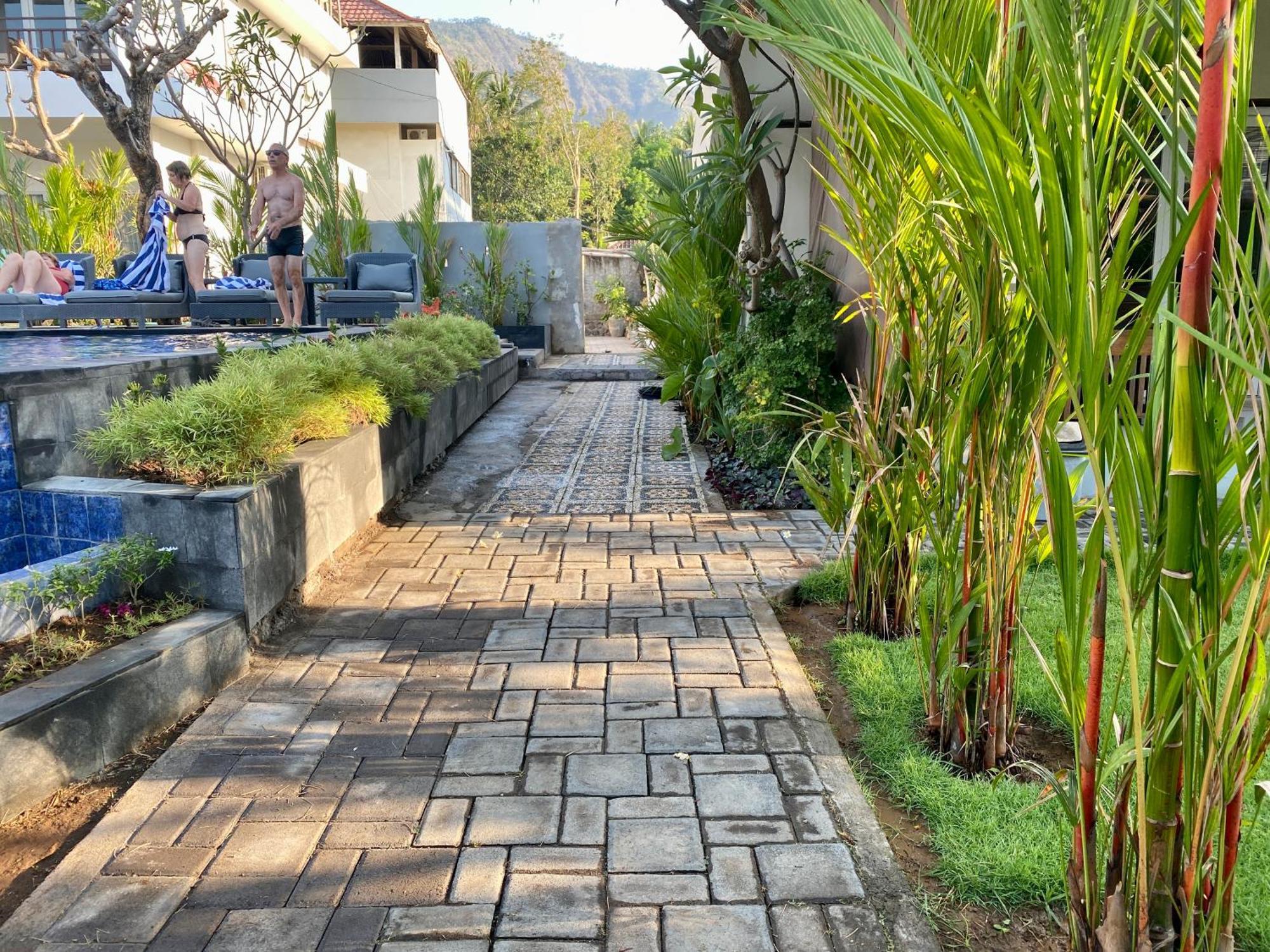 Solaluna Beach Homestay Amed Exterior foto